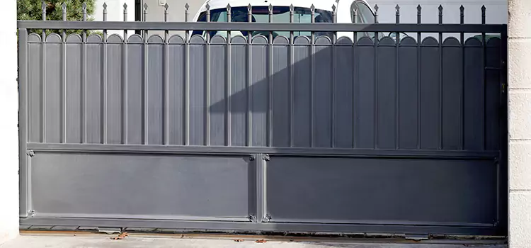 Metal Driveway Gate Installation South Ogden